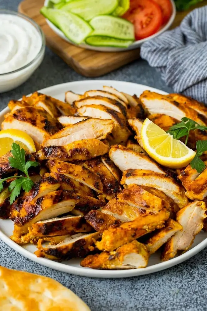 Grilled Chicken Shawarma