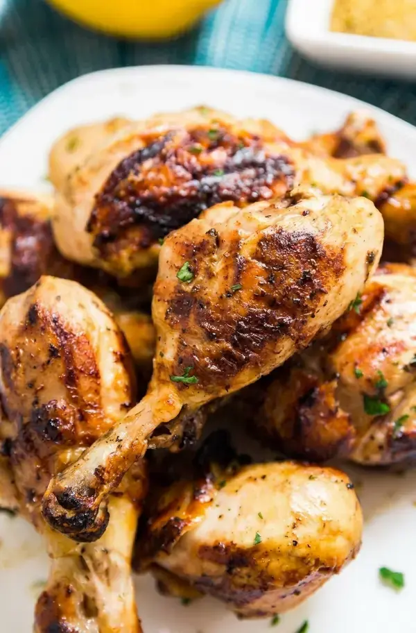 Grilled Lemon Pepper Chicken Drumsticks
