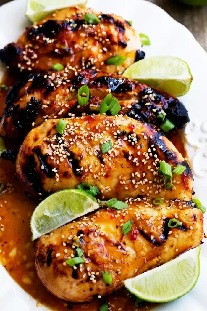 Grilled Sweet Chili Lime Chicken