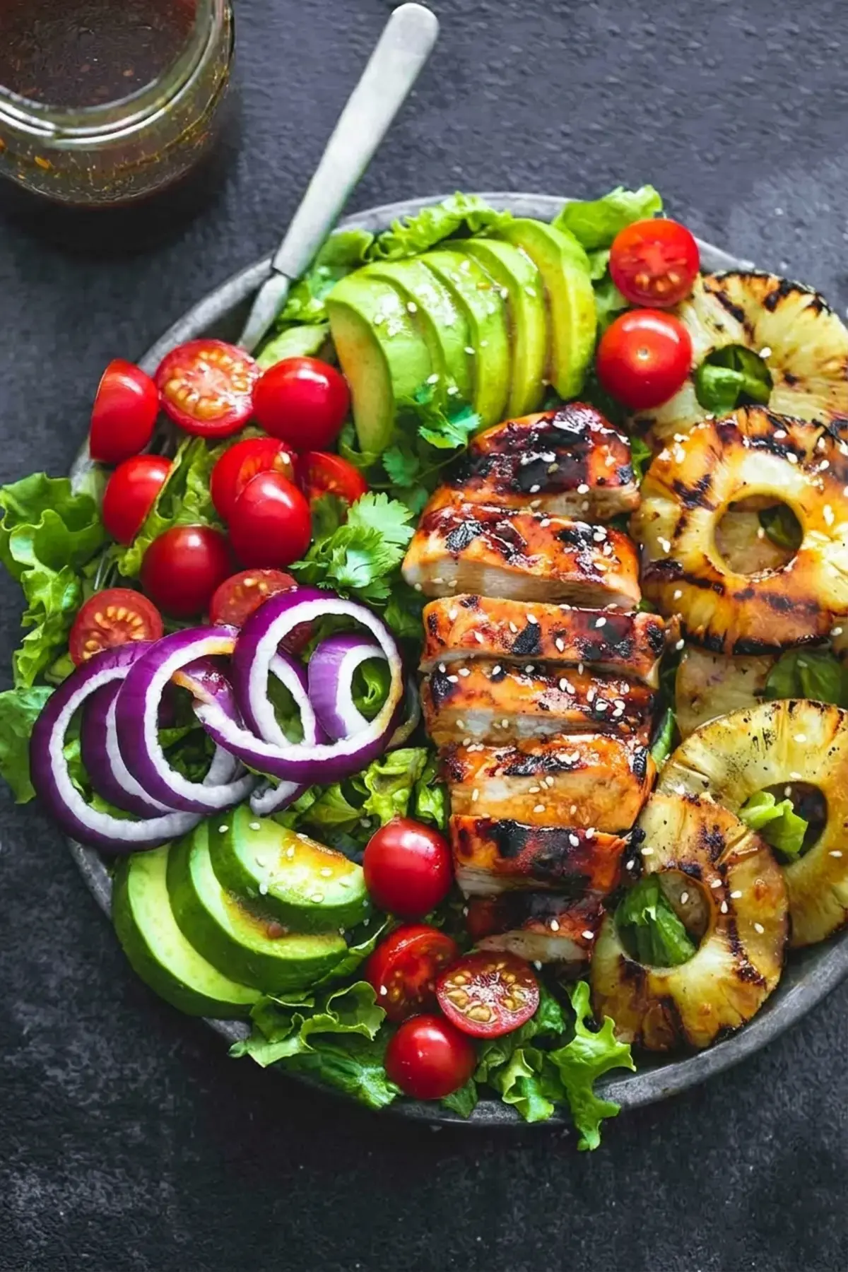 Grilled Teriyaki Chicken Salad