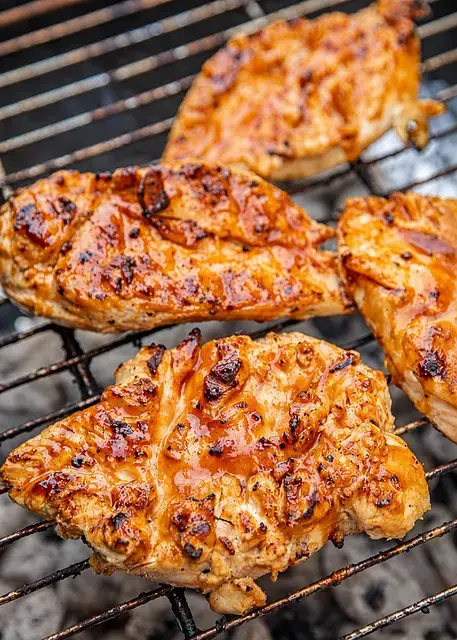 Grilled Whiskey Pineapple Chicken