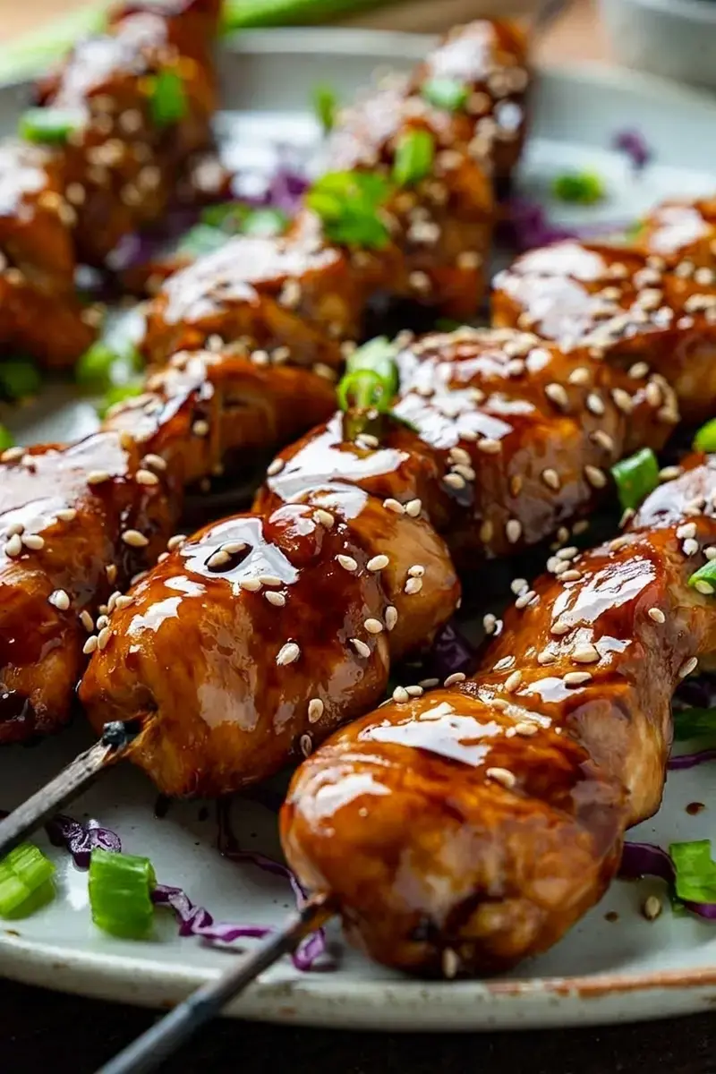 Japanese Grilled Chicken Skewers (Yakitori)