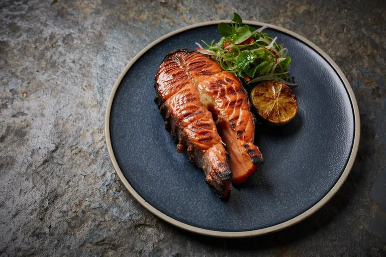 Grilled Hasselback Potatoes Chive Butter