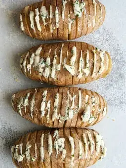 How to make hasselback potatoes