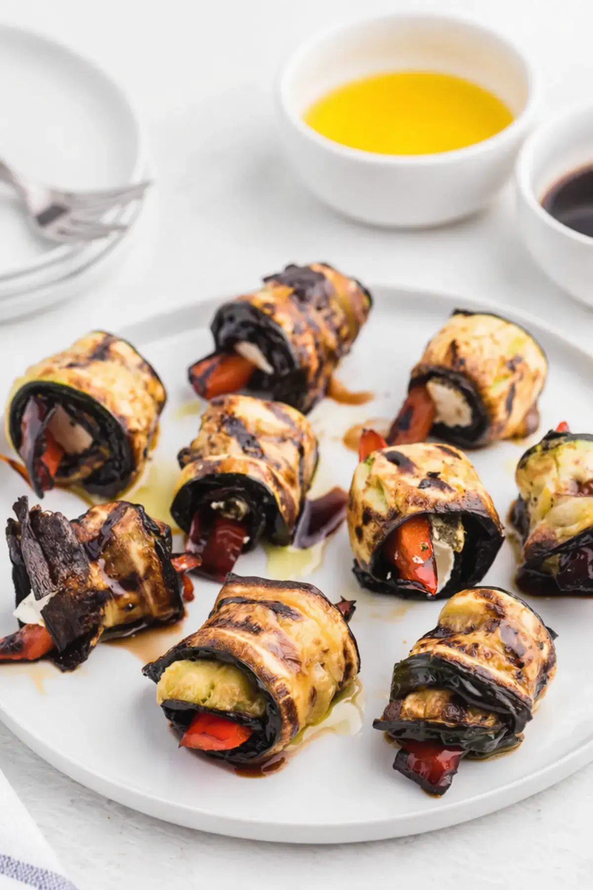 13. Grilled Zucchini Roll-ups by Simply Stacie