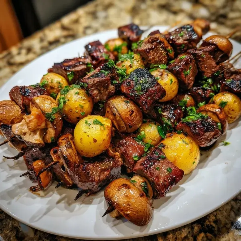 Why You'll Love These Grilled Steak and Potato Kabobs