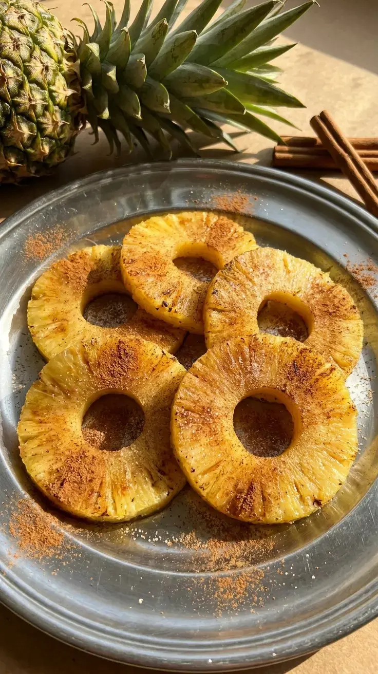 20. Cinnamon Sugar Grilled Pineapple