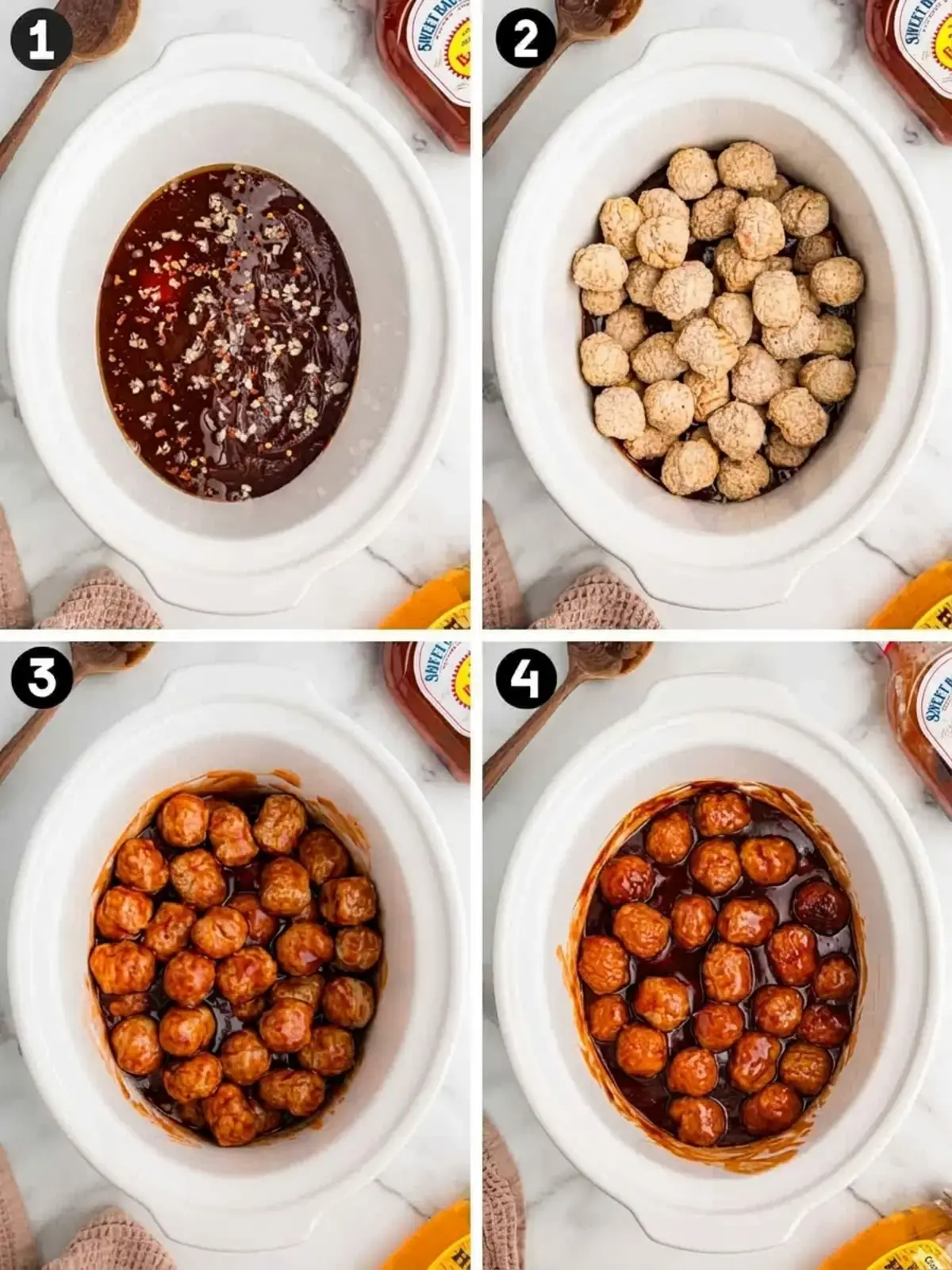 How to Make Honey BBQ Meatballs