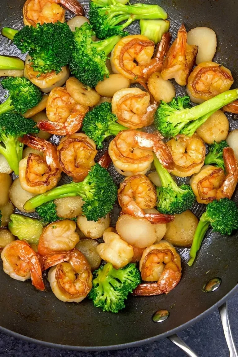 Honey Shrimp And Broccoli