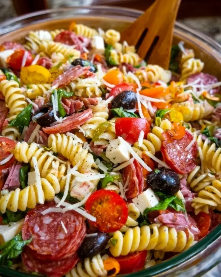 Italian Antipasto Pasta Salad For Effortless Entertaining!