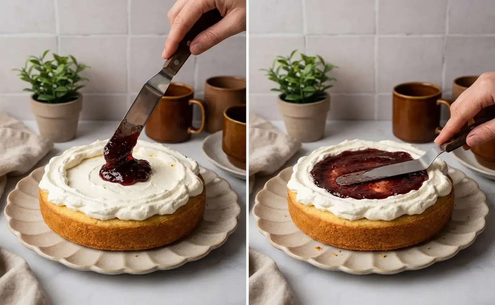 Assemble and decorate the cake