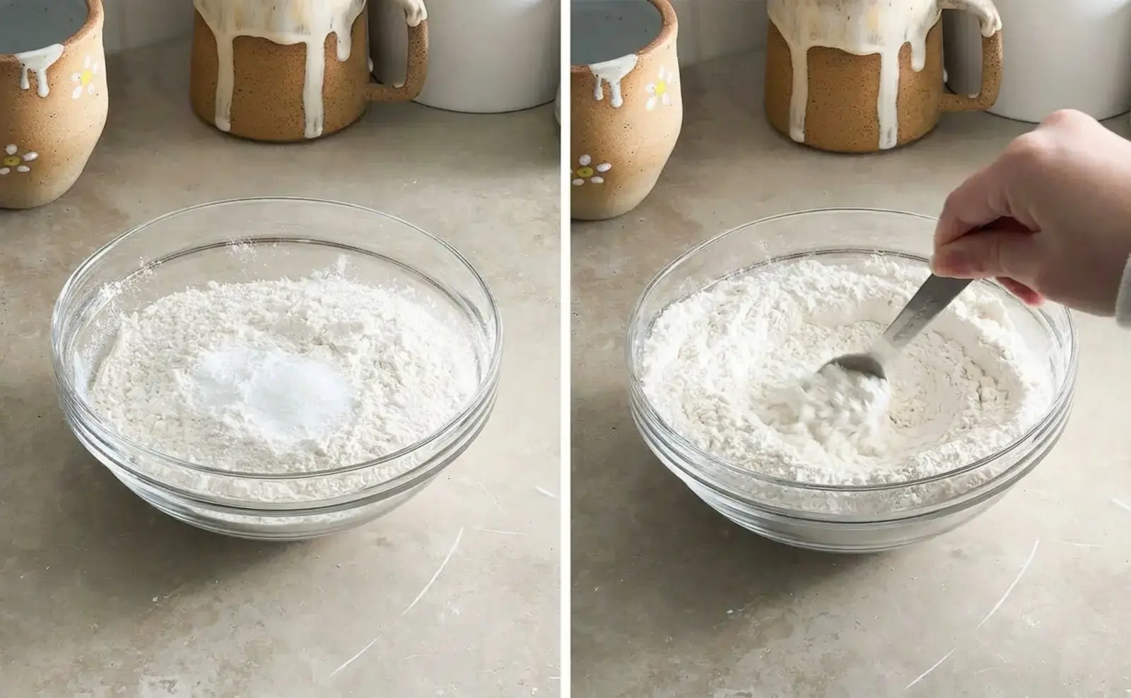 Make the cake layers