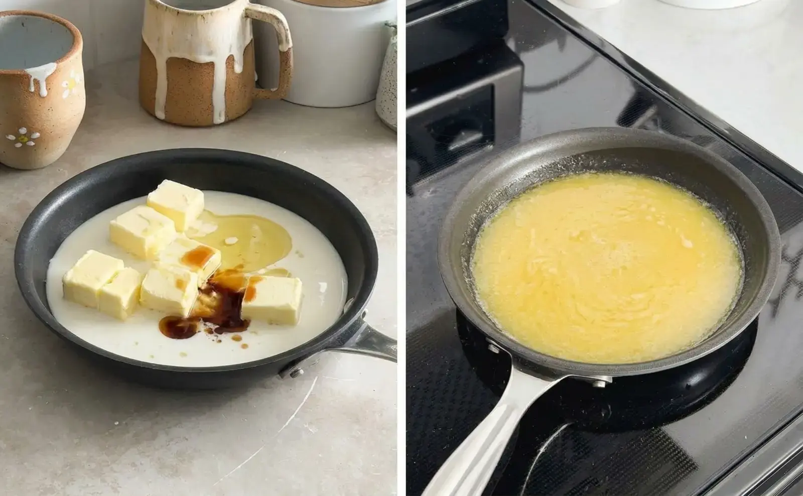 Make the cake layers