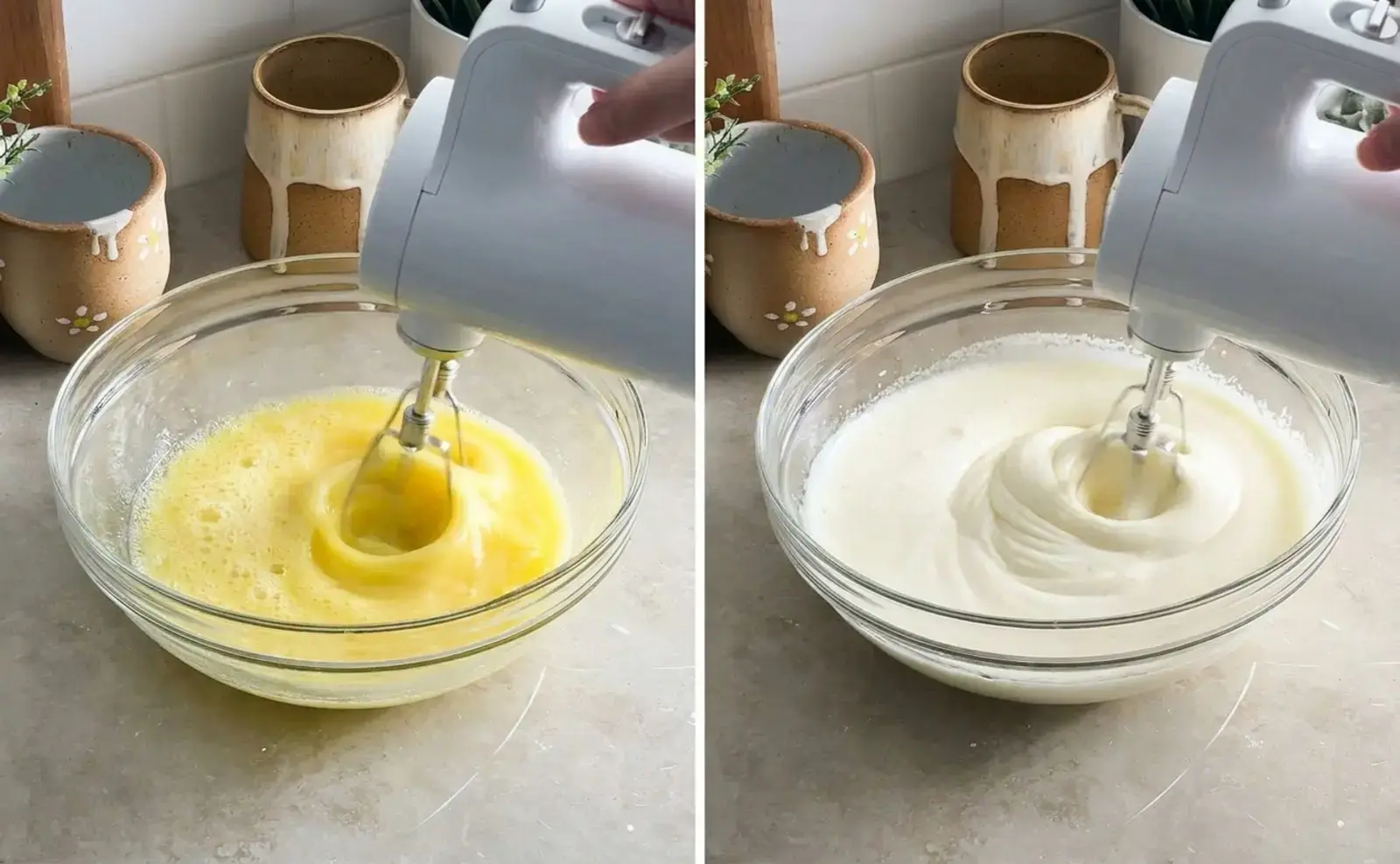 Make the cake layers