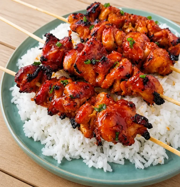 Korean Chicken Skewers