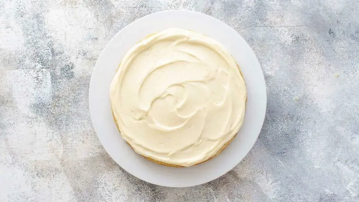 Step 4: Assembling the Blueberry Lemon Cake