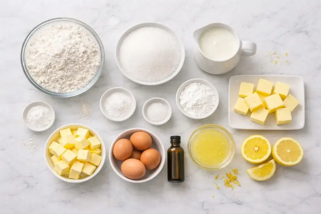 Lemon Cake Recipe for a Soft, Moist, Bright Citrus Dessert 23 Ingredient List