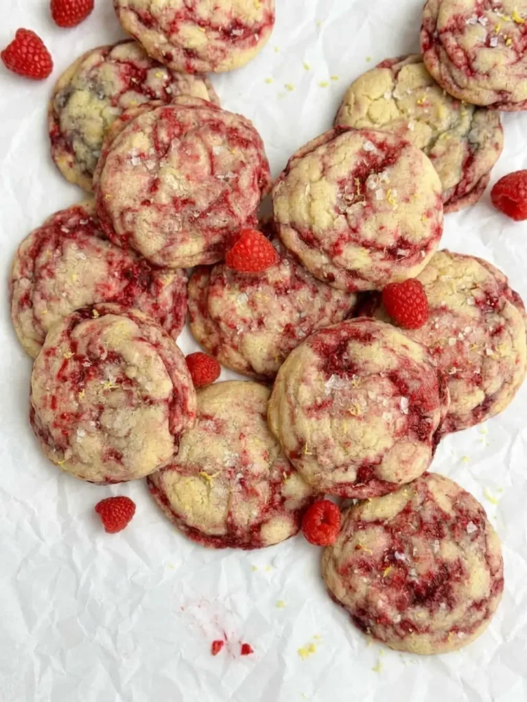 Lemon Raspberry Cookies