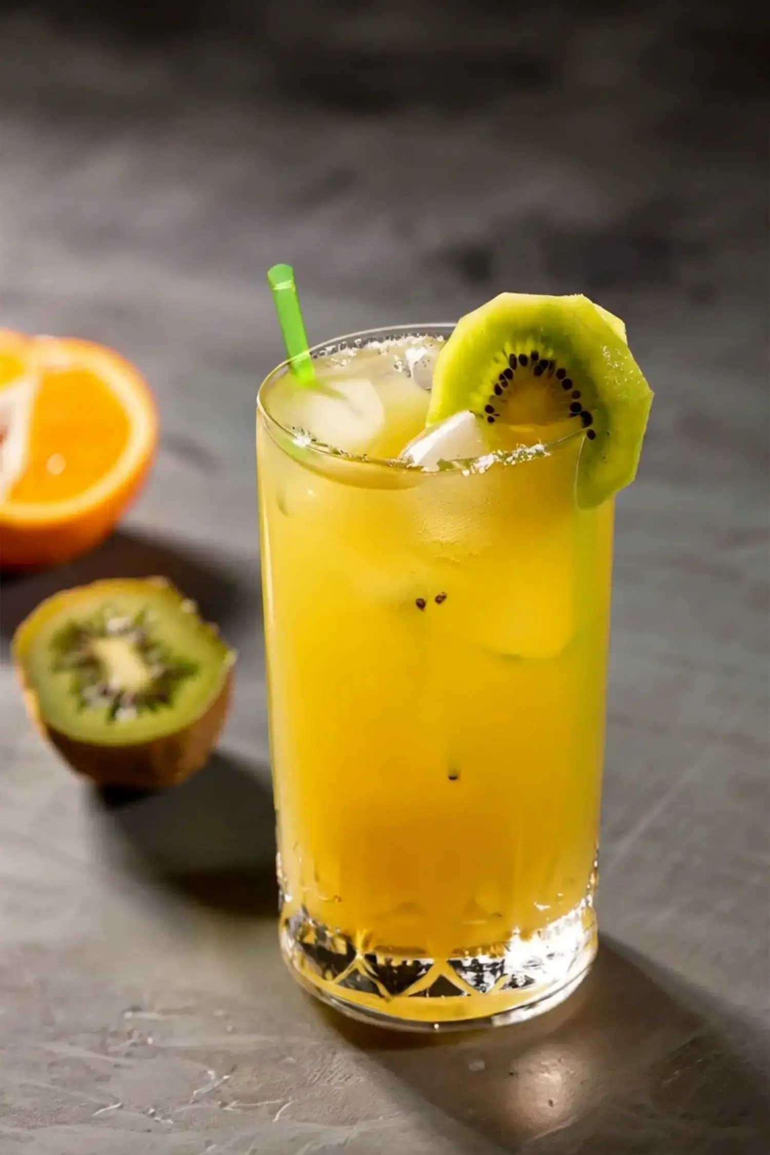 Mocktail de Kiwi y Jengibre