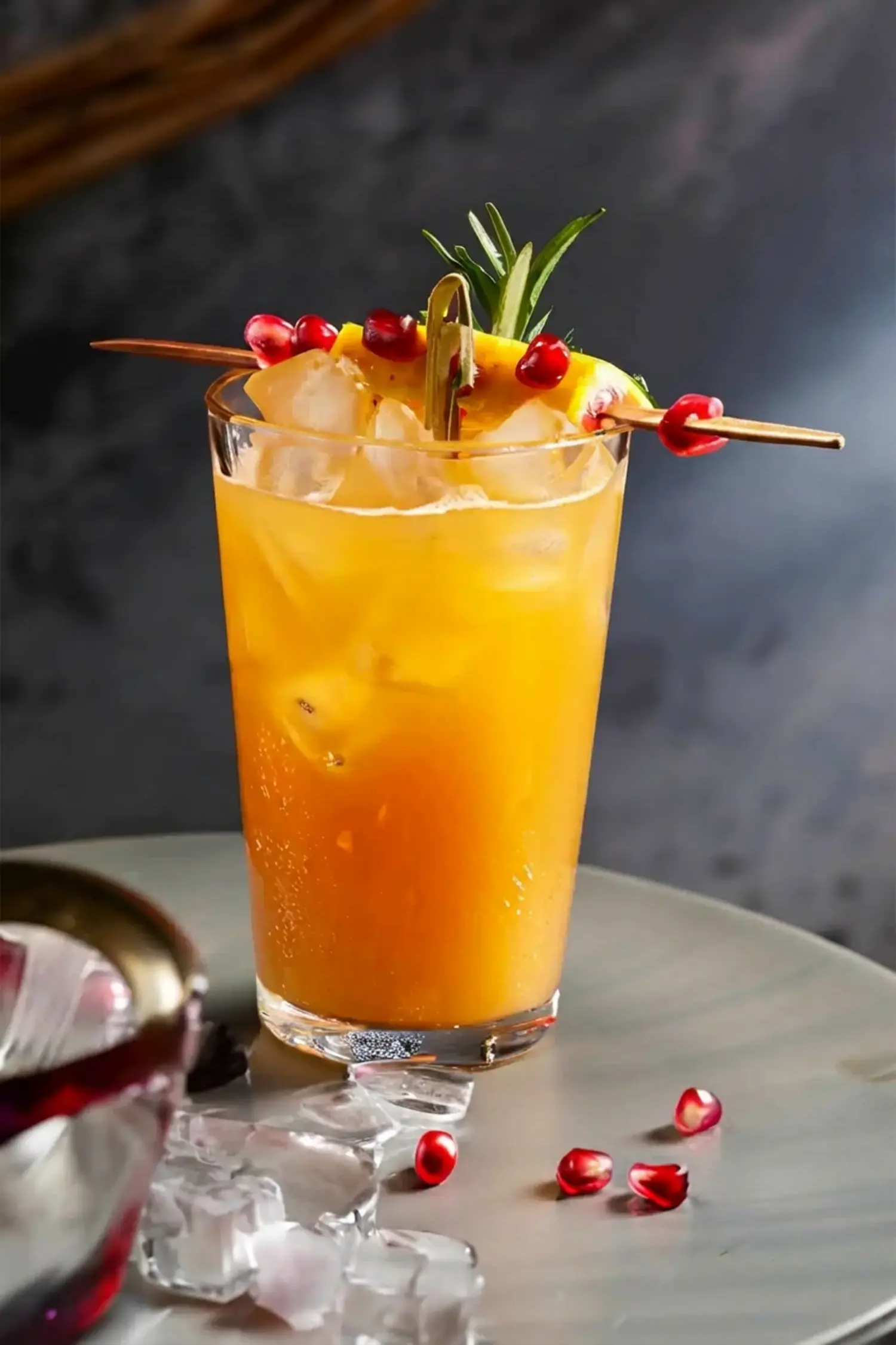 Mocktail de Pomelo y Albahaca