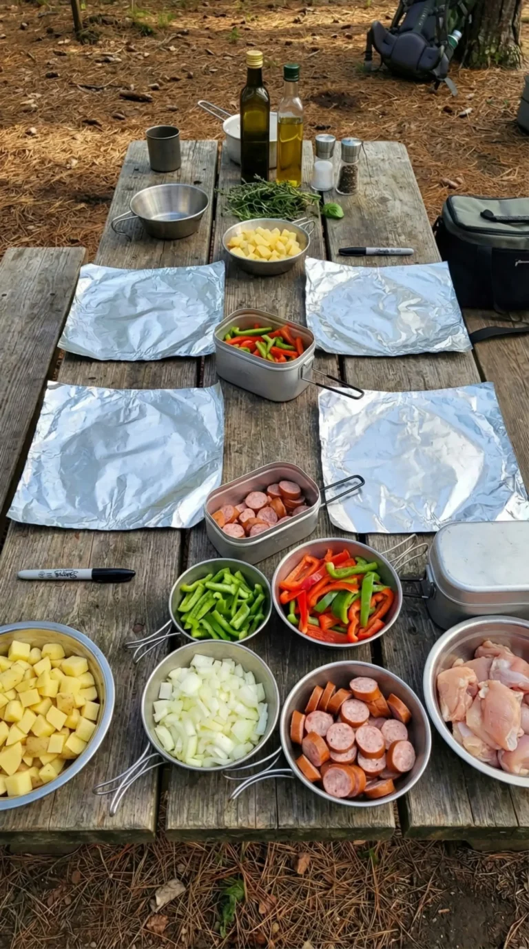 Make Ahead Campfire Meals For Large Groups