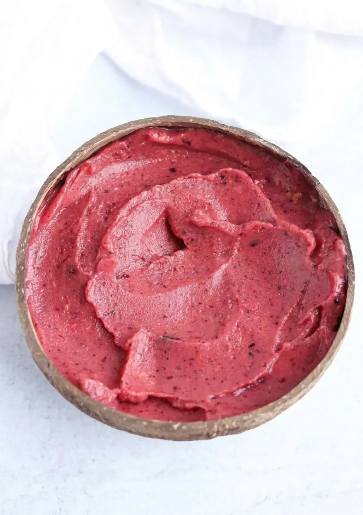 How to make a super thick smoothie bowl: step by step