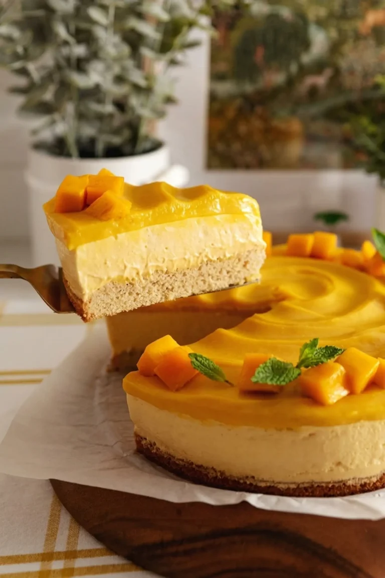 Mango Mousse Cake
