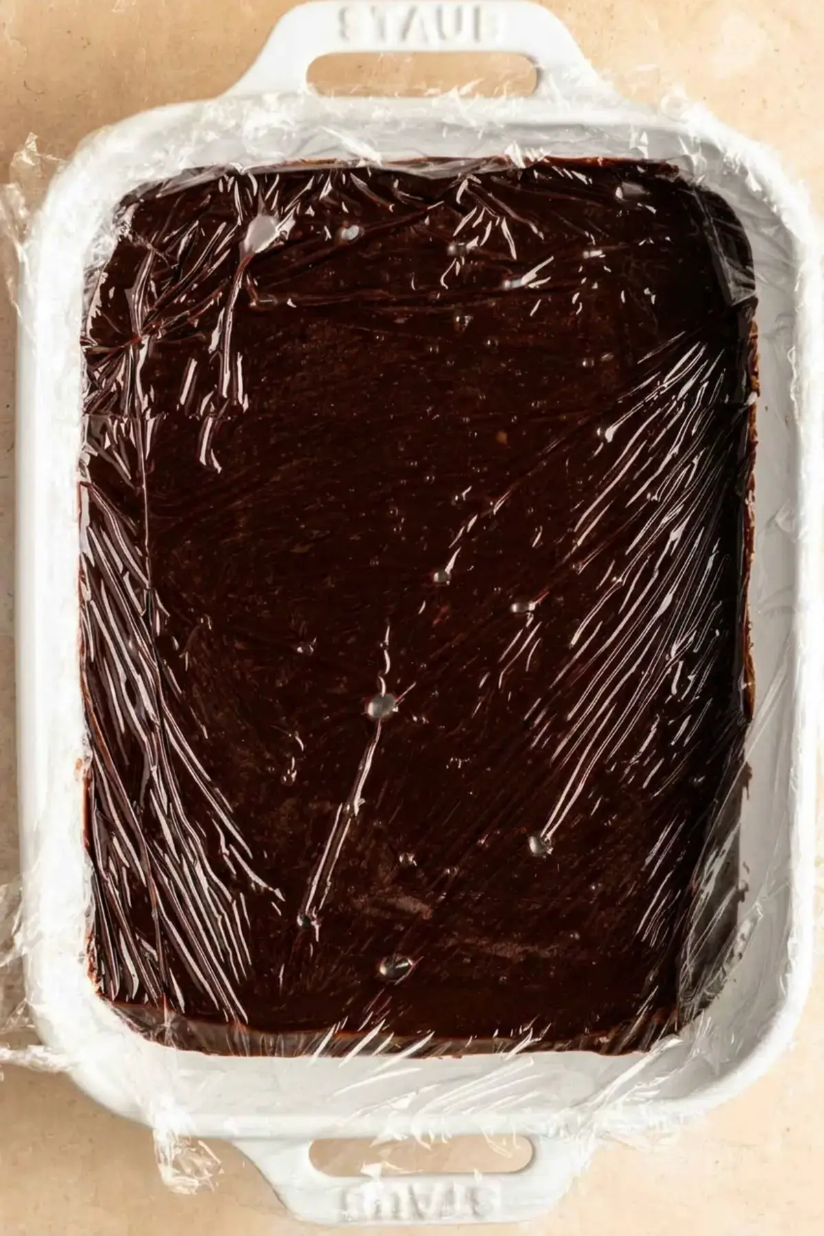 Make the chocolate fudge frosting