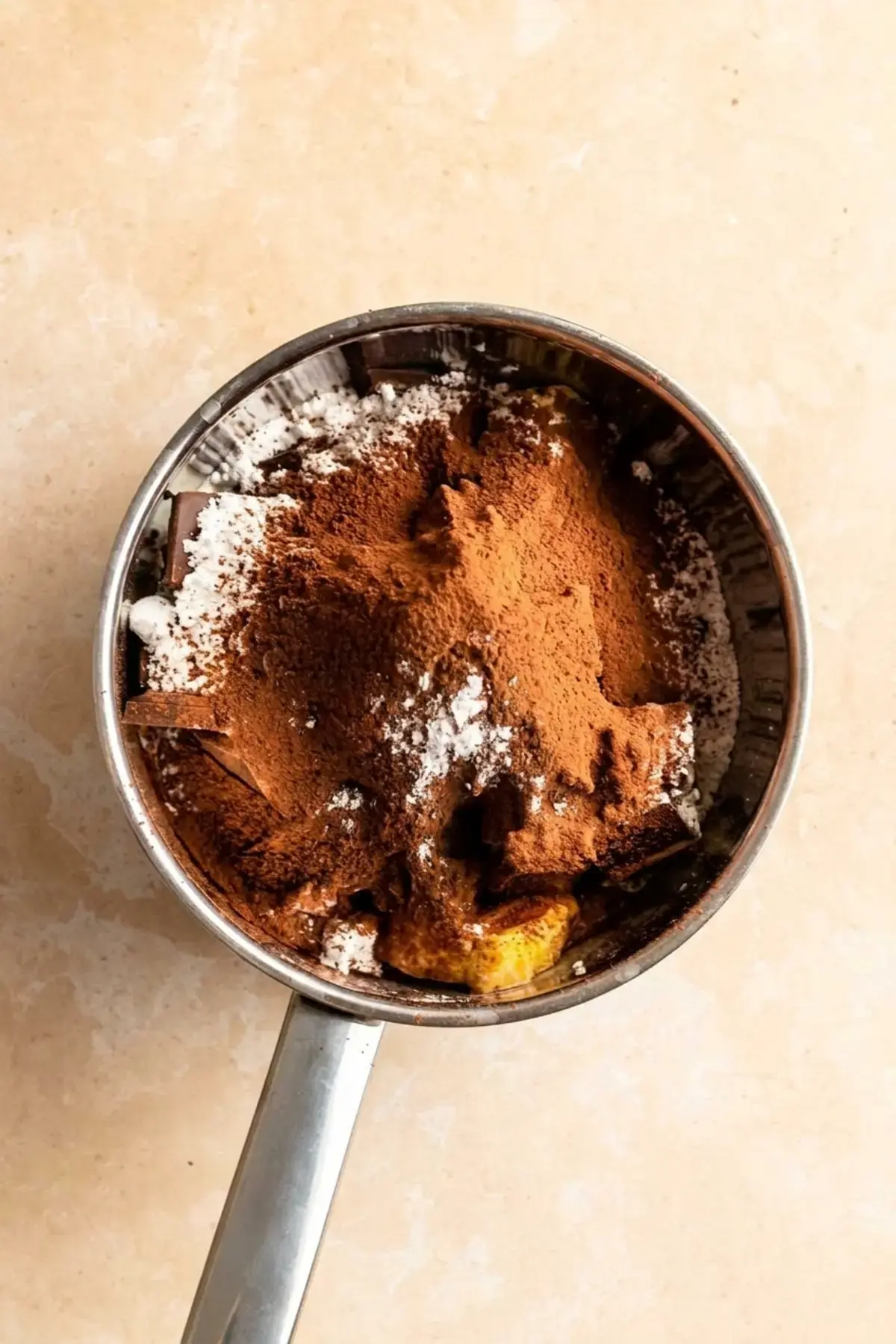 Make the chocolate fudge frosting