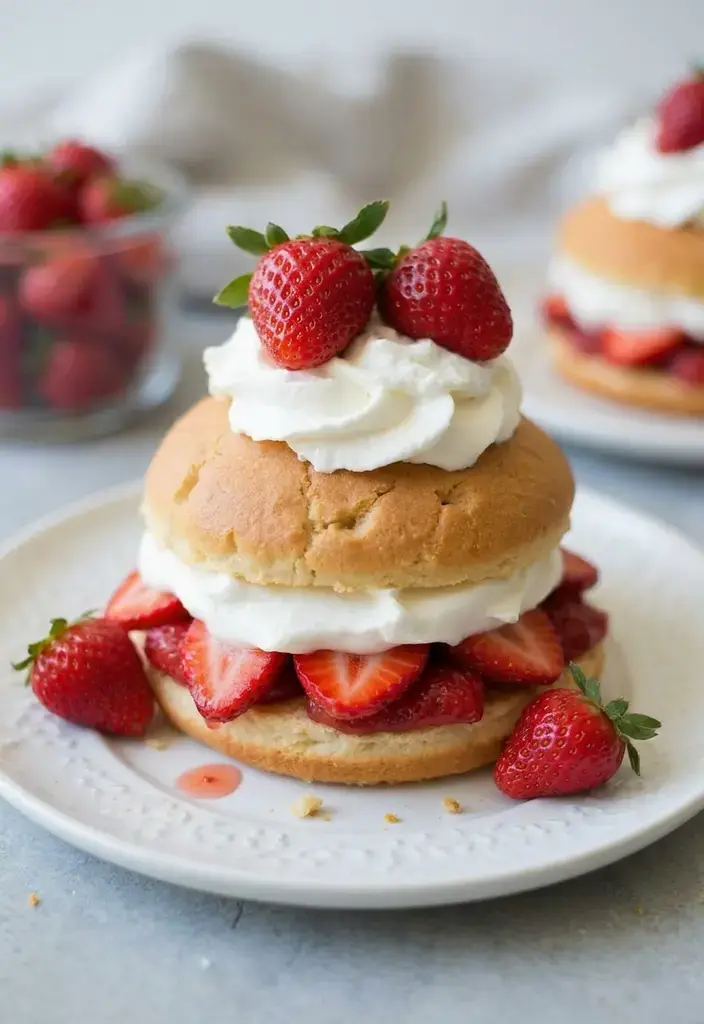 Mexican Dessert Recipes: 27 Easy and Authentic Sweets to Try 20 20. Vegan Strawberry Shortcake