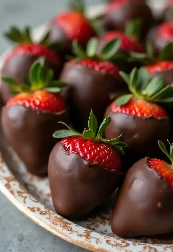 Mexican Dessert Recipes: 27 Easy and Authentic Sweets to Try 25 25. Vegan Chocolate Covered Strawberries