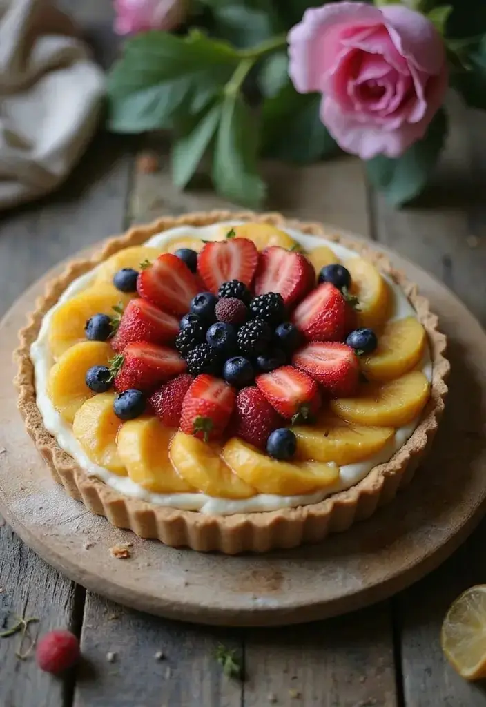 Mexican Dessert Recipes: 27 Easy and Authentic Sweets to Try 27 27. Vegan Fruit Tart