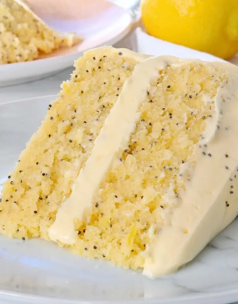 Moist Lemon Poppy Seed Cake with Fresh Lemon Glaze 20 Moist Lemon Poppy Seed Cake