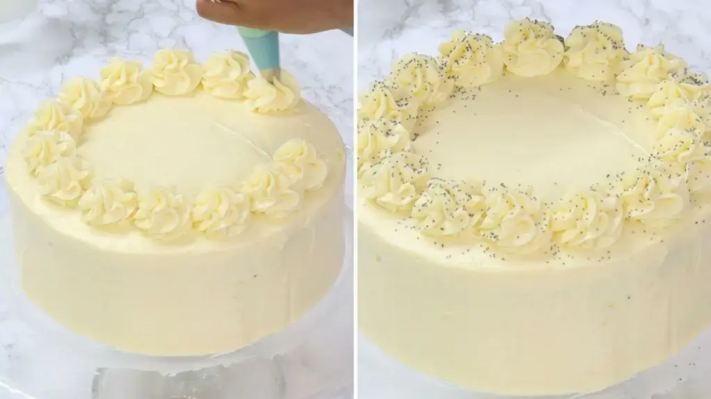 Moist Lemon Poppy Seed Cake with Fresh Lemon Glaze 19 How to Decorate Lemon Poppy Seed Cake