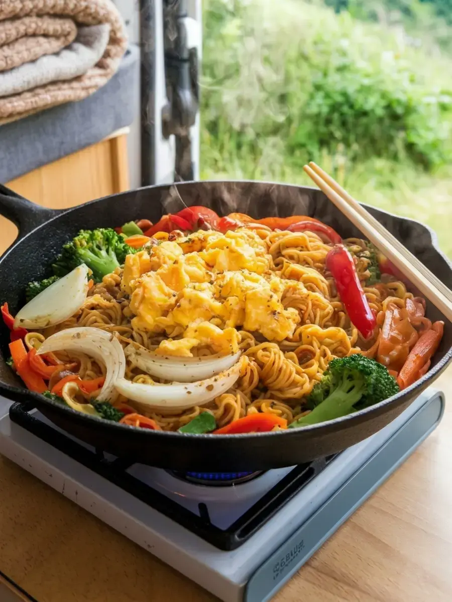 5. Stir-fried Ramen Noodles