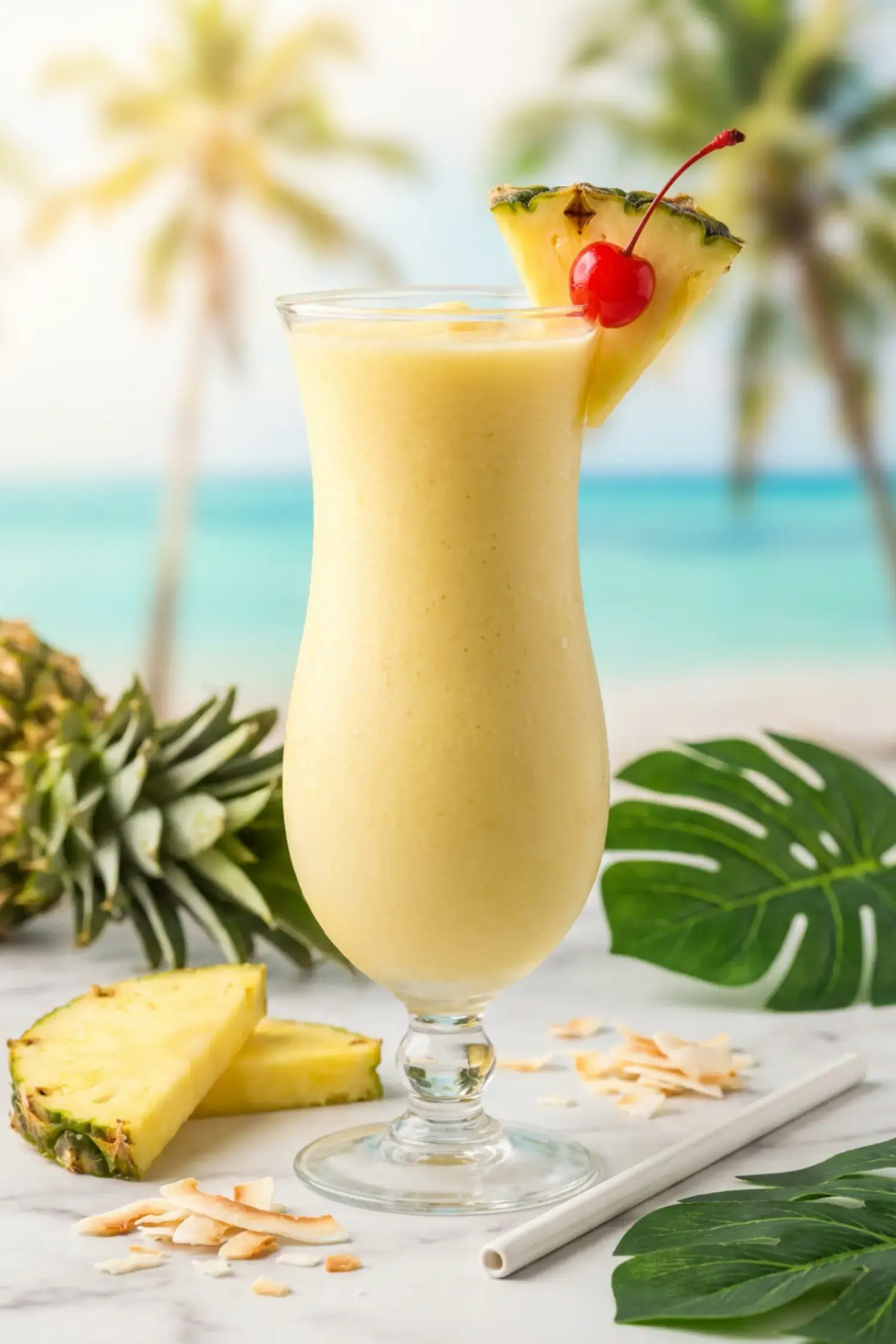 How to Make a Non Alcoholic Pina Colada