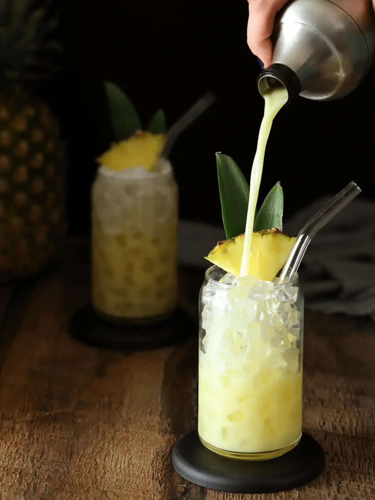 How to Make a Piña Colada Mocktail
