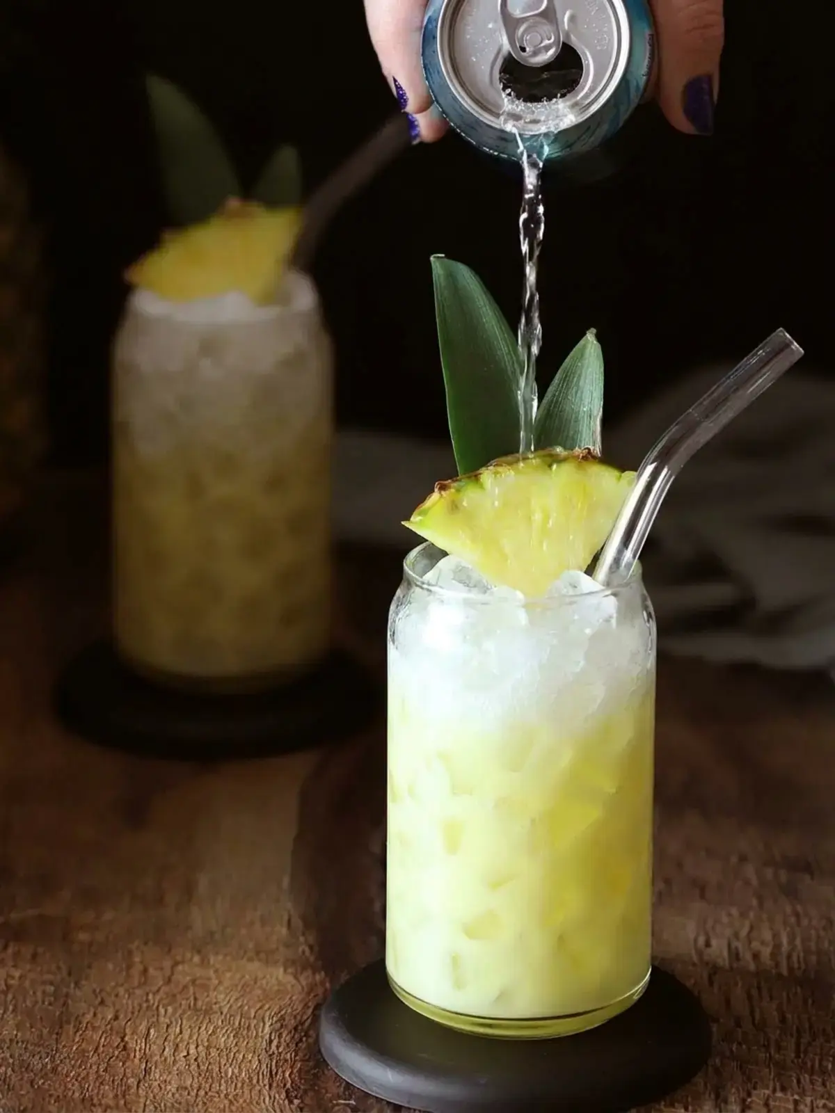 How to Make a Piña Colada Mocktail