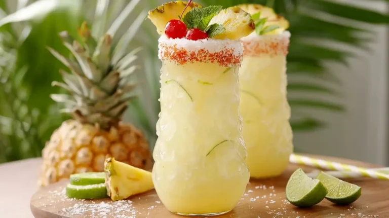 Non Alcoholic Pina Colada Punch