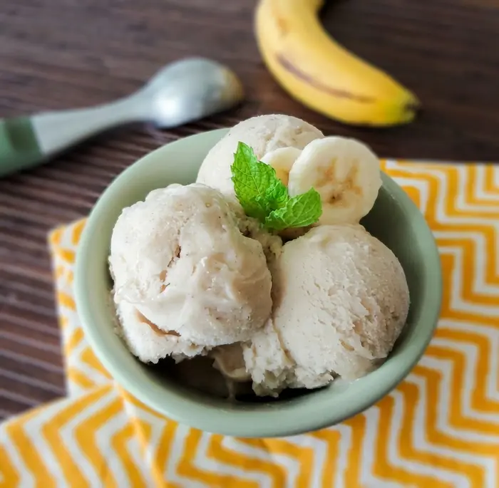 One Ingredient Banana Ice Cream