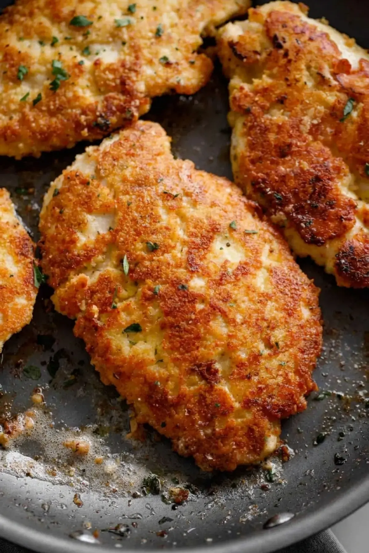 HOW TO MAKE PARMESAN CRUSTED CHICKEN