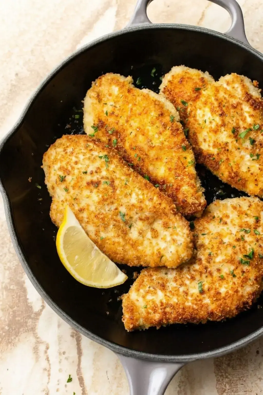 Crispy Parmesan Crusted Chicken Baked Easy and Full of Flavor 9 Leftovers and storage