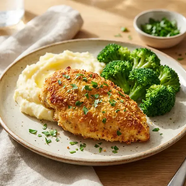 WHAT TO SERVE WITH PARMESAN CRUSTED CHICKEN