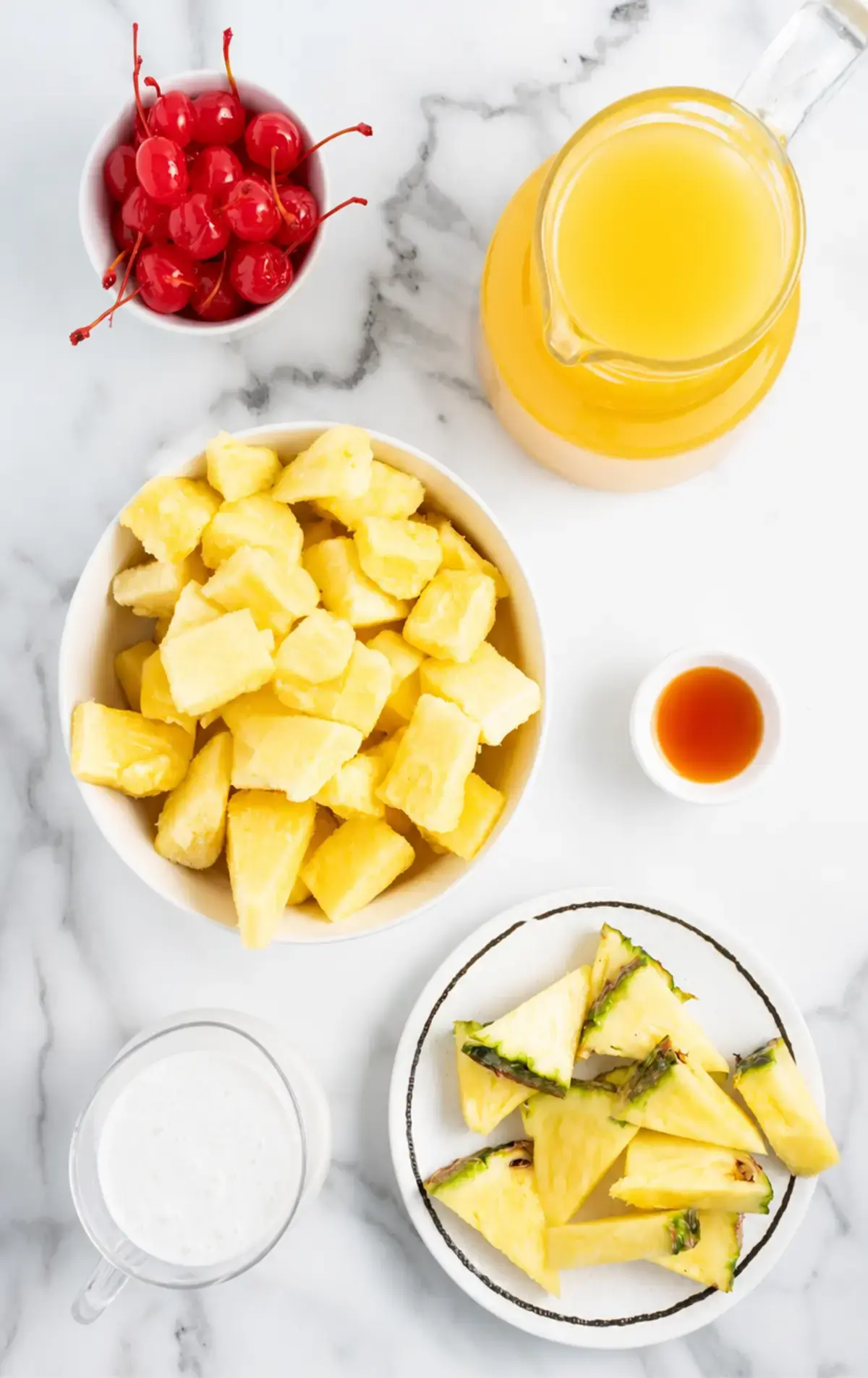 Pina Colada Mocktail Ingredients