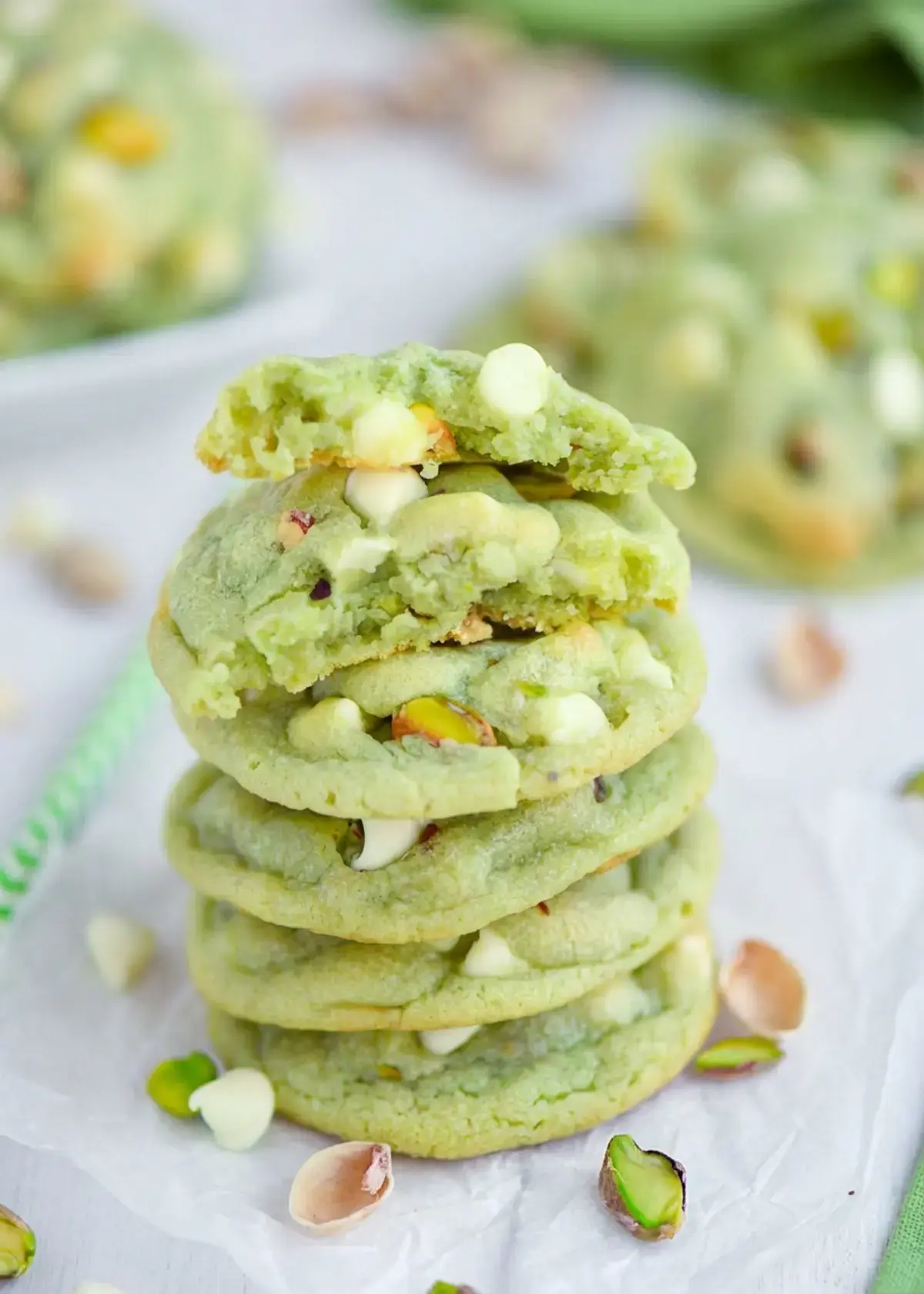 Soft and Chewy Pistachio And White Chocolate Pudding Cookies 9 Trish's Tips