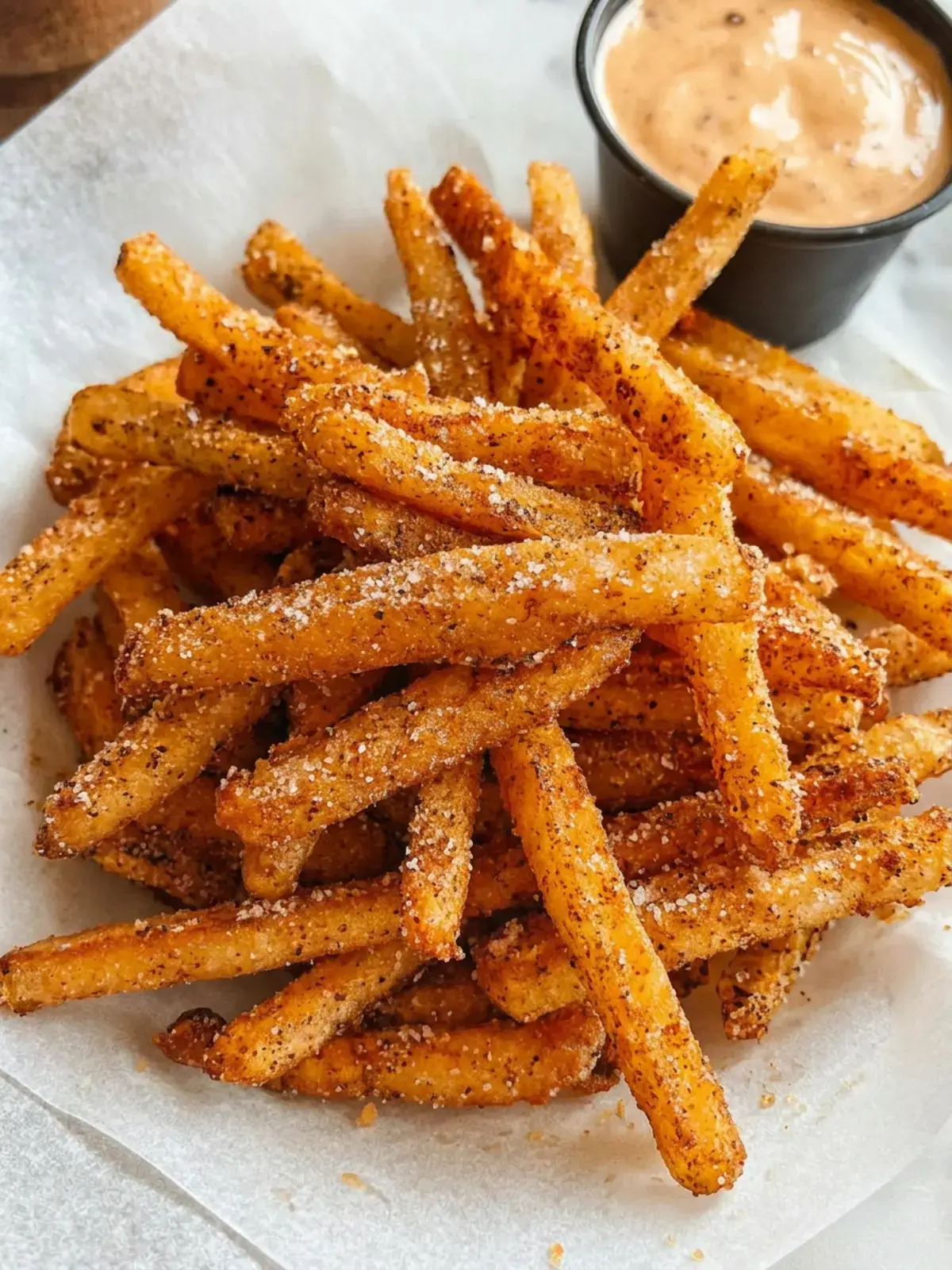 Popeyes Cajun Fries Copycat Recipe for Crispy Spicy Fries 2 What to Serve with Popeyes Cajun Fries?