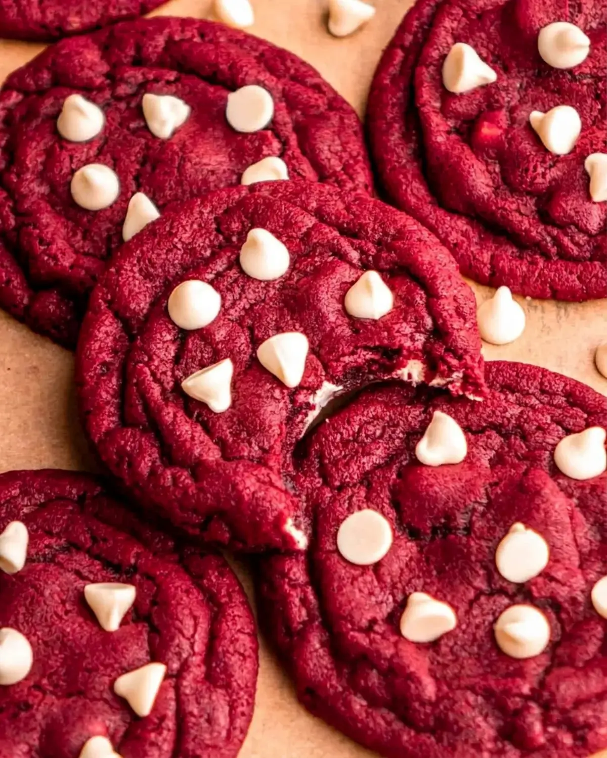 Red Velvet Cookies Recipe for Soft, Chewy Bakery Style Cookies 10 Step by Step Instructions
