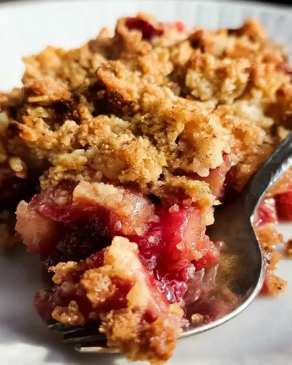 Rhubarb Crisp: An Irresistible Comfort Dessert Recipe With Frozen Rhubarb 6 How to Serve Best Rhubarb Crisp