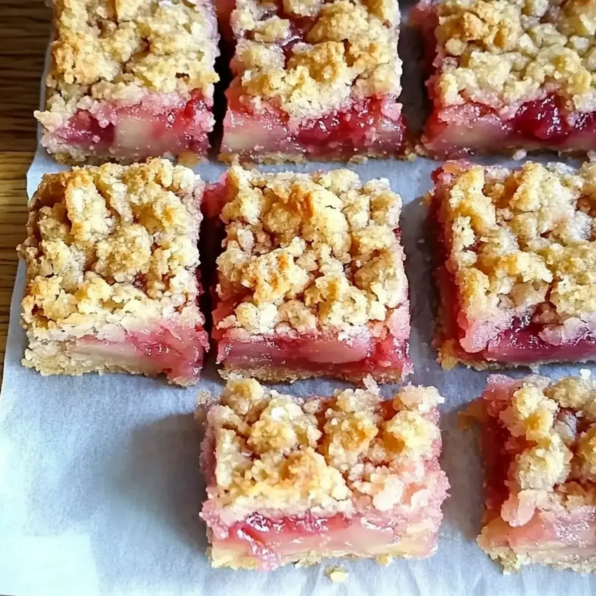 How to Store and Freeze Rhubarb Crumble Bars