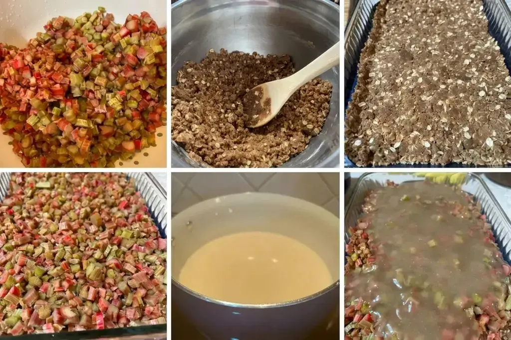 Rhubarb Crunch Recipe for a Family Favorite Spring Dessert 11 Directions